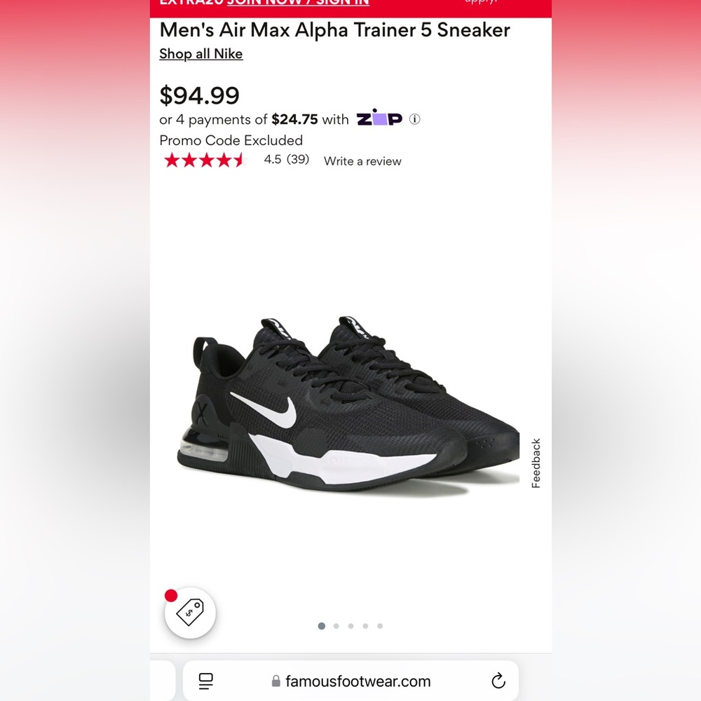 Nike Air Max Alpha Trainer 5